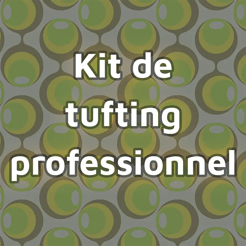 Kit de tufting professionnel